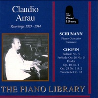 The Piano Library : Arrau - Chopin, Schumann